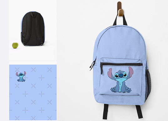 სასკოლო ჩანთის დიზაინი