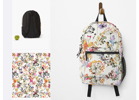 სასკოლო ჩანთის დიზაინი