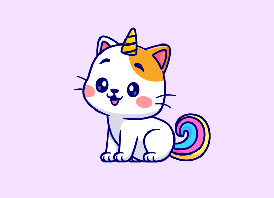 ფისუნია კატა ილუსტრაცია