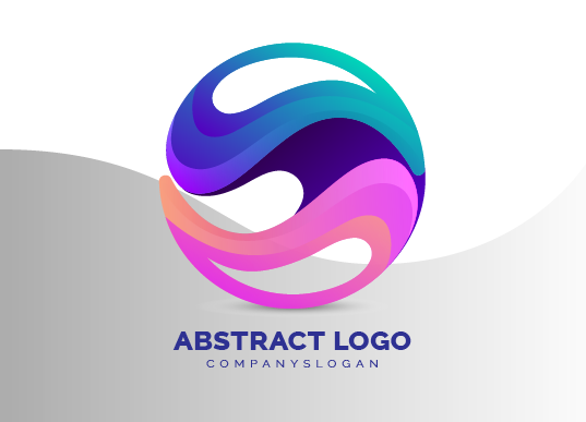 კომპანიის ლოგო აბსტრაქტული